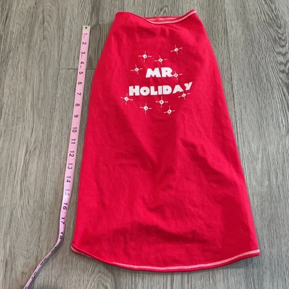 Christmas Doggie tank top XXL